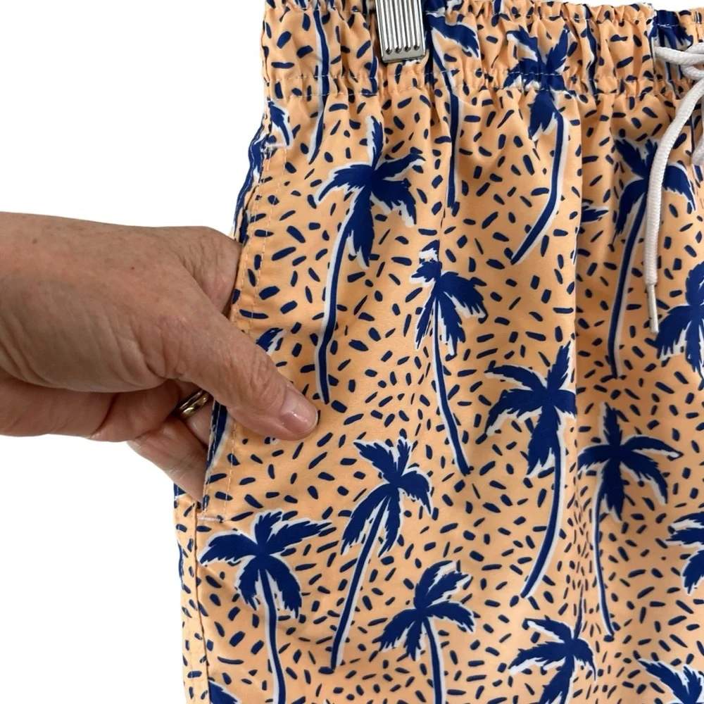 Boardies Palm Flair Mid-Length Men’s Swim Short Sz M